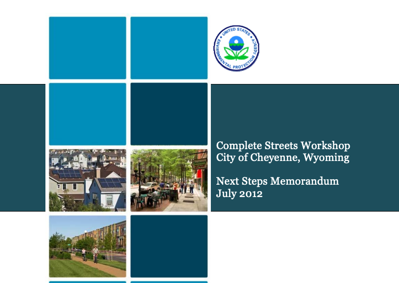 Complete Streets Workshop Next Steps Memorandum